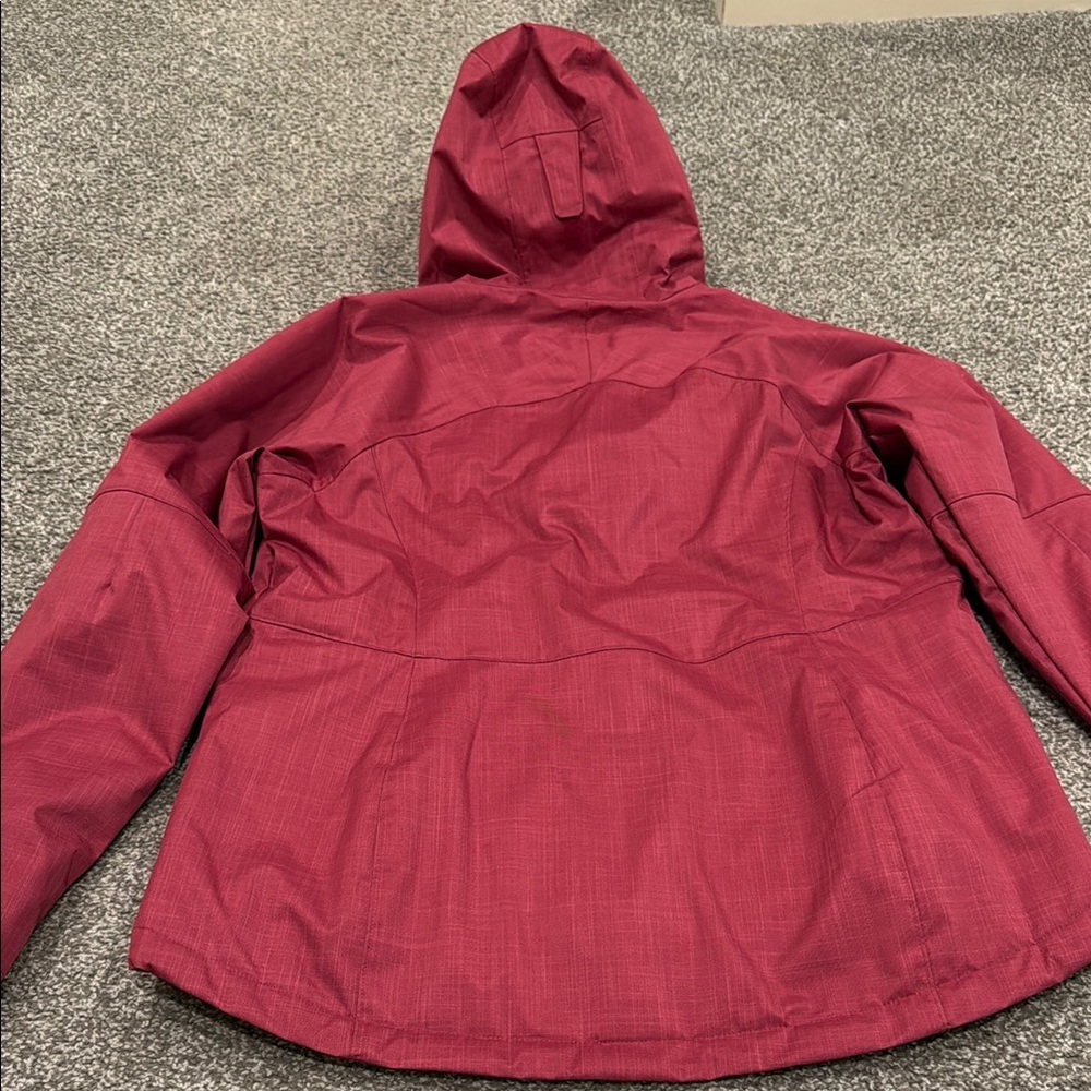 NWT Columbia Hooded Insulated Rain Jacket - Picture 4 of 4